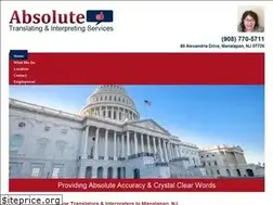Sites similar to absolutetranslating.com