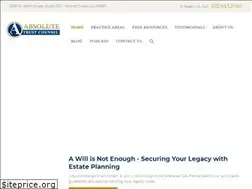 Sites similar to absolutetrustcounsel.com