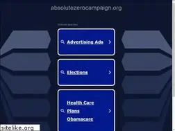 Sites similar to absolutezerocampaign.org