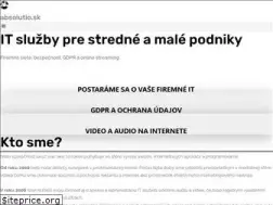 Sites similar to absolutio.sk