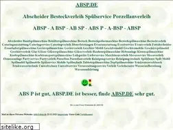 Sites similar to absp.de