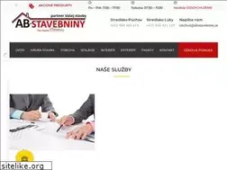 Sites similar to abstavebniny.sk