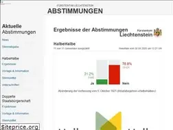 Sites similar to abstimmungen.li