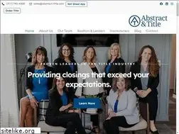Sites similar to abstract-title.com