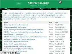 Sites similar to abstraction.blog