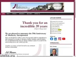 Sites similar to abstractsinc.com