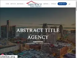 Sites similar to abstracttitleagency.com