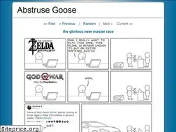 Sites similar to abstrusegoose.com