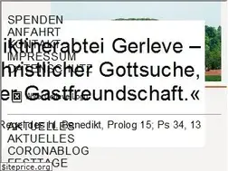 Sites similar to abtei-gerleve.de