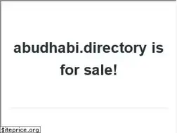 Sites similar to abudhabi.directory