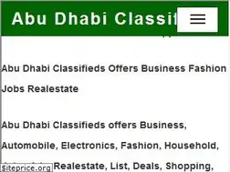 Sites similar to abudhabiclassify.com