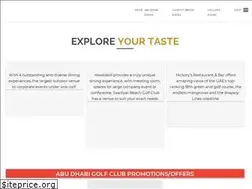 Sites similar to abudhabigolfdining.com