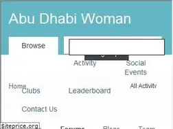 Sites similar to abudhabiwoman.com