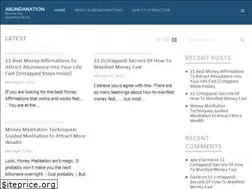 Sites similar to abundanation.com