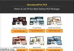 Sites similar to abundanceprint.com