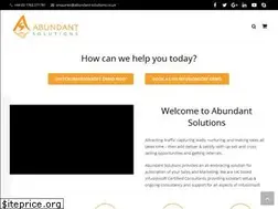 Sites similar to abundant-solutions.biz