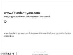 Sites similar to abundant-yarn.com