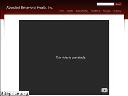 Sites similar to abundantbehavioralhealth.com
