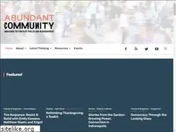 Sites similar to abundantcommunity.com