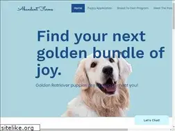 Sites similar to abundantfarmsgoldenretrievers.com