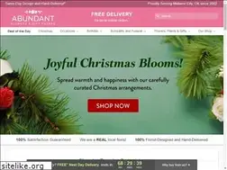 Sites similar to abundantflowers.net
