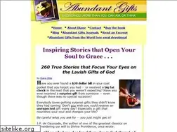 Sites similar to abundantgiftsbook.com