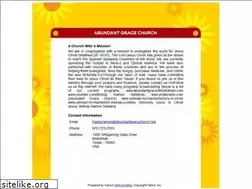 Sites similar to abundantgracechurch.net