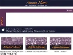 Sites similar to abundantharvest.com
