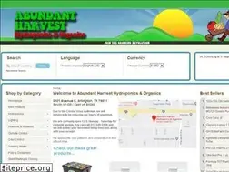 Sites similar to abundantharvesthydroponics.com