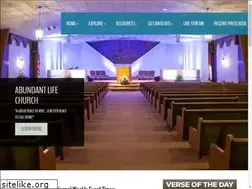 Sites similar to abundantlife4you.org