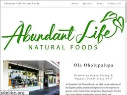 Sites similar to abundantlifenaturalfoods.com