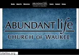 Sites similar to abundantlifewaukee.org