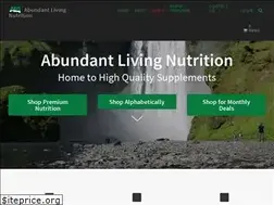 Sites similar to abundantlivingnutrition.com