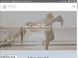 Sites similar to abundantlivingrome.com