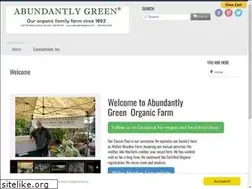 Sites similar to abundantlygreen.com