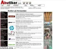Sites similar to abutiker.se