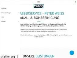 Sites similar to abwasserservice-weiss.de