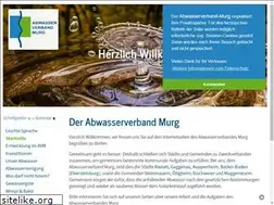 Sites similar to abwasserverband-murg.de