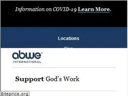Sites similar to abwe.org