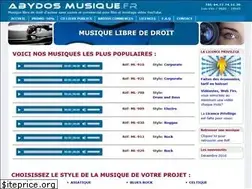Sites similar to abydos-musique.fr