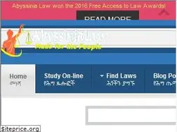 Sites similar to abyssinialaw.com