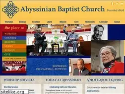 Sites similar to abyssinian.org