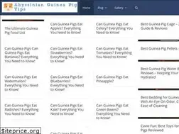 Sites similar to abyssinianguineapigtips.com