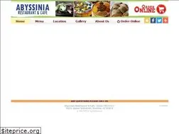 Sites similar to abyssiniarestaurantcafe.com