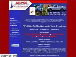 Sites similar to abysspest.com