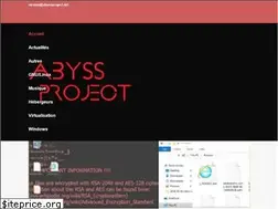 Sites similar to abyssproject.net