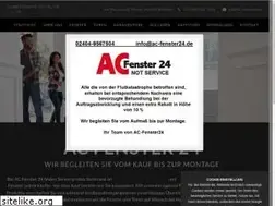 Sites similar to ac-fenster24.de
