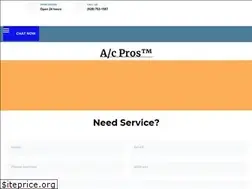Sites similar to ac-pros.com
