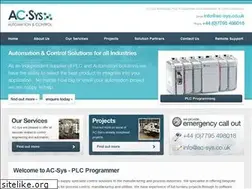 Sites similar to ac-sys.co.uk