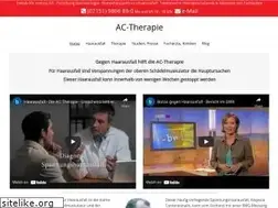 Sites similar to ac-therapie.de